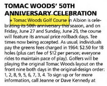 Tomac Woods Golf Course - Jun 22 2014 Article (newer photo)